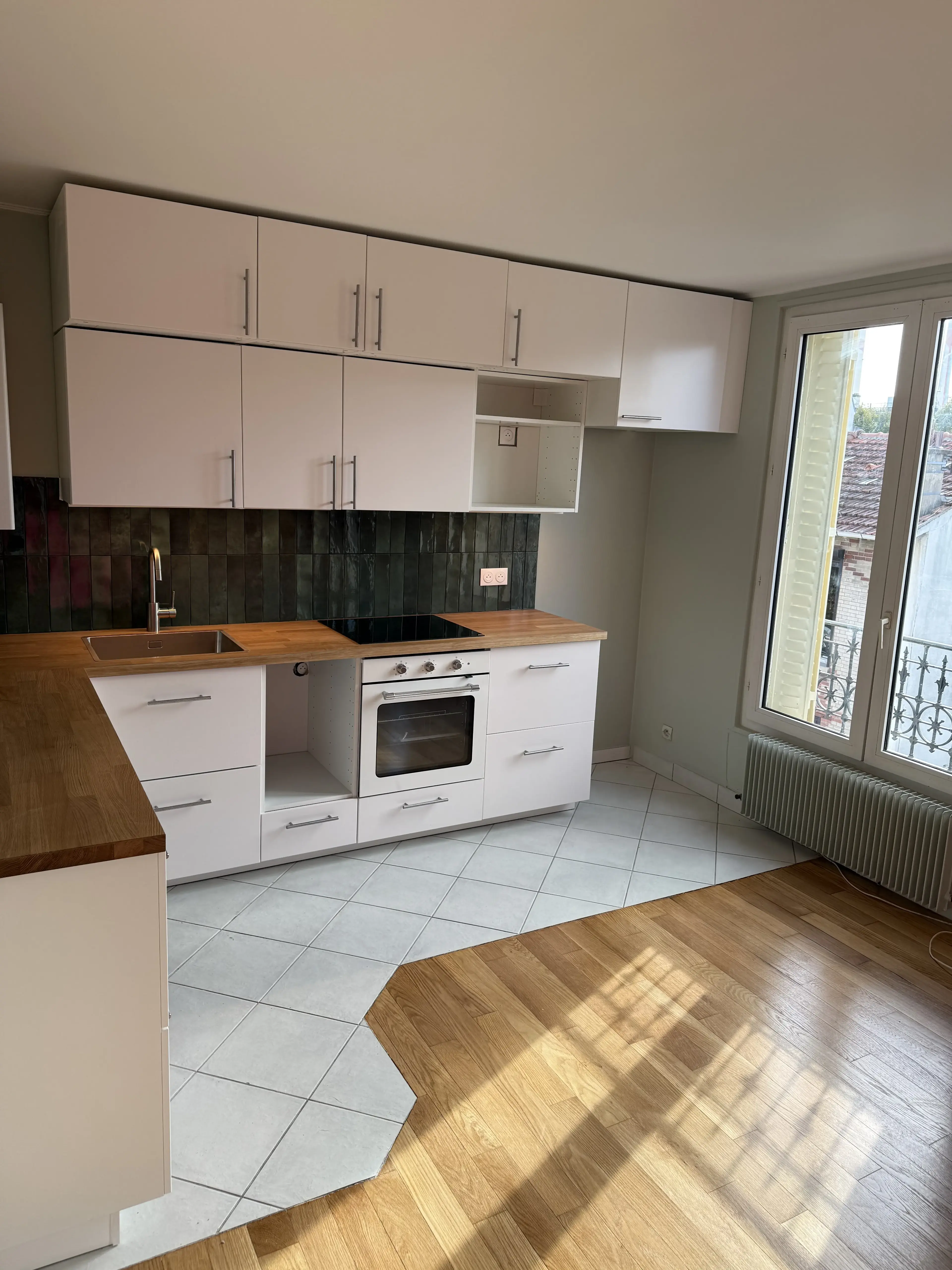 Rénovation complète d'un appartement à Alfortville